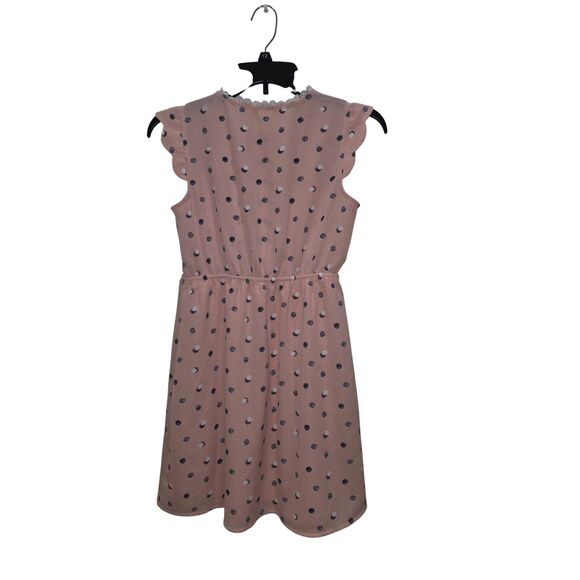 Sophia + Zeke Pink Polka Dot Dress – Girls Size 12 - Picture 3 of 9